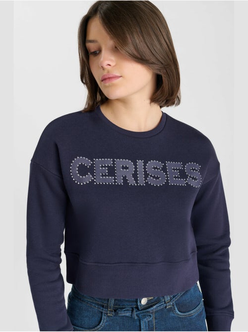 Sweat-shirt cerigi 'le temps des cerises' - Kiabi Sweat-shirt cerigi 'le temps des cerises' - Kiabi