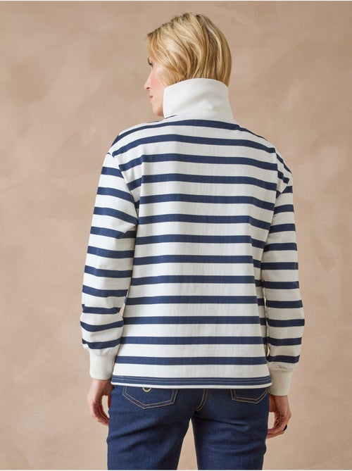 Sweat-shirt col montant zippé - DAXON - Kiabi