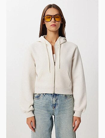 Sweat-shirt confortable à capuche zippé istanbul