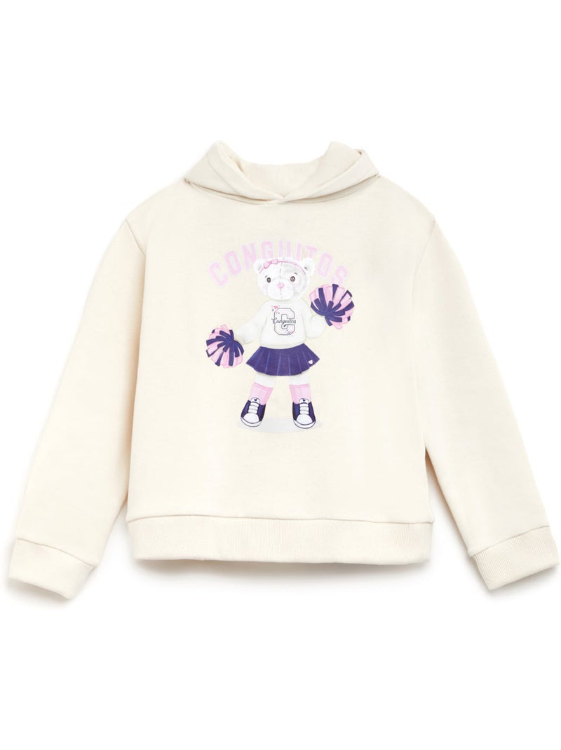 Sweat-shirt conguitos Beige - Kiabi