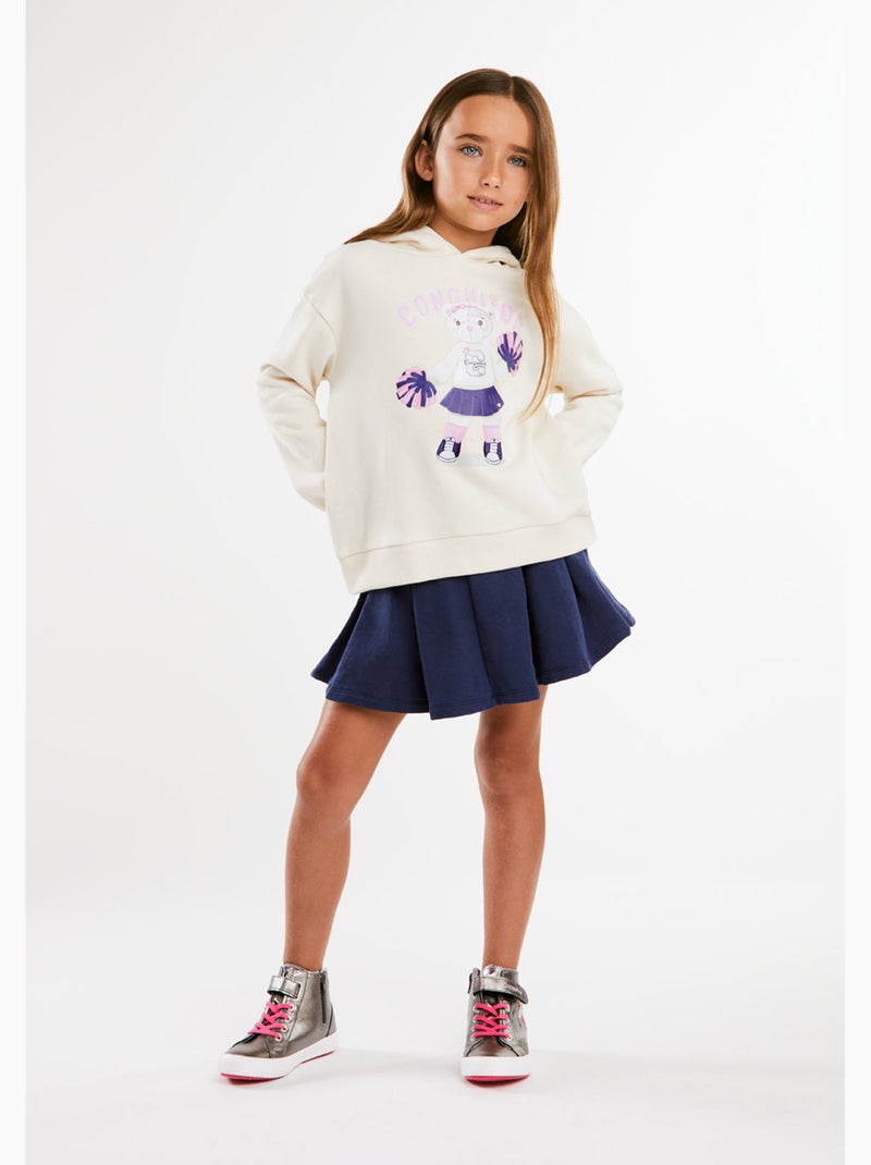 Sweat-shirt conguitos Beige - Kiabi