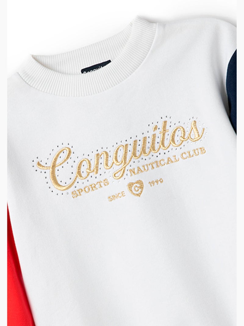 Sweat-shirt conguitos Blanc - Kiabi