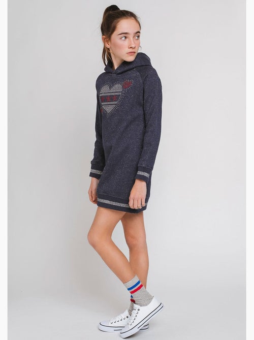Sweat-shirt conguitos corazones vestido - Kiabi