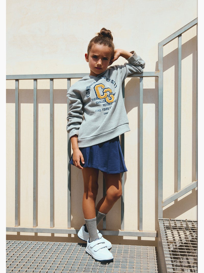 Sweat-shirt conguitos Gris Gris - Kiabi