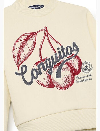 Sweat-shirt conguitos logo cherry