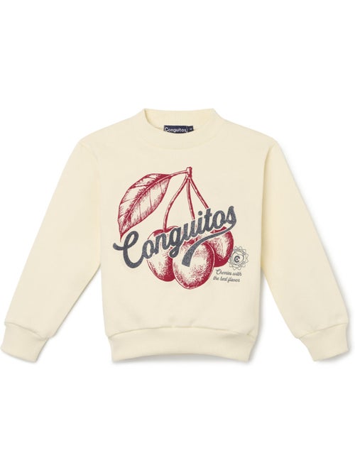 Sweat-shirt conguitos logo cherry - Kiabi Sweat-shirt conguitos logo cherry - Kiabi