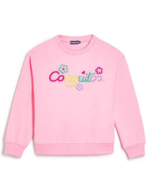 Sweat-shirt conguitos logo frontal - Kiabi Sweat-shirt conguitos logo frontal - Kiabi