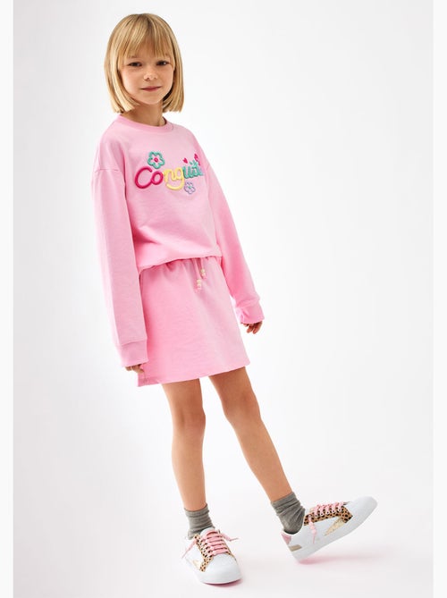 Sweat-shirt conguitos logo frontal - Kiabi Sweat-shirt conguitos logo frontal - Kiabi