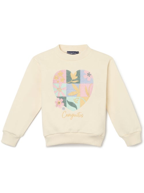 Sweat-shirt conguitos logo heart - Kiabi Sweat-shirt conguitos logo heart - Kiabi