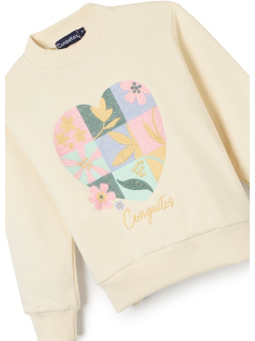 Sweat-shirt conguitos logo heart - Kiabi Sweat-shirt conguitos logo heart - Kiabi