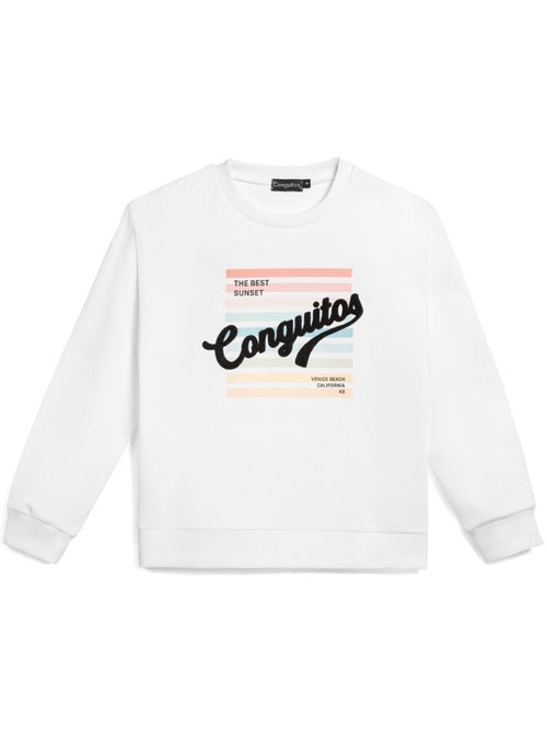 Sweat-shirt conguitos minimalist - Kiabi Sweat-shirt conguitos minimalist - Kiabi