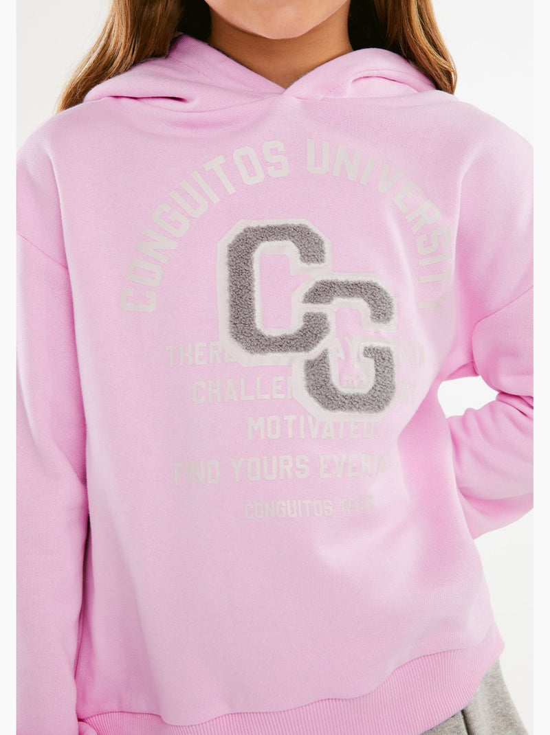 Sweat-shirt conguitos Rose - Kiabi