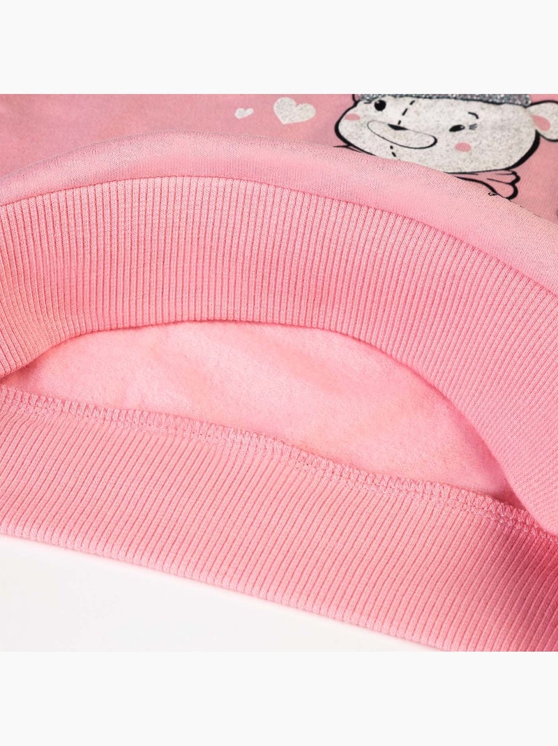 Sweat-shirt conguitos Rose - Kiabi