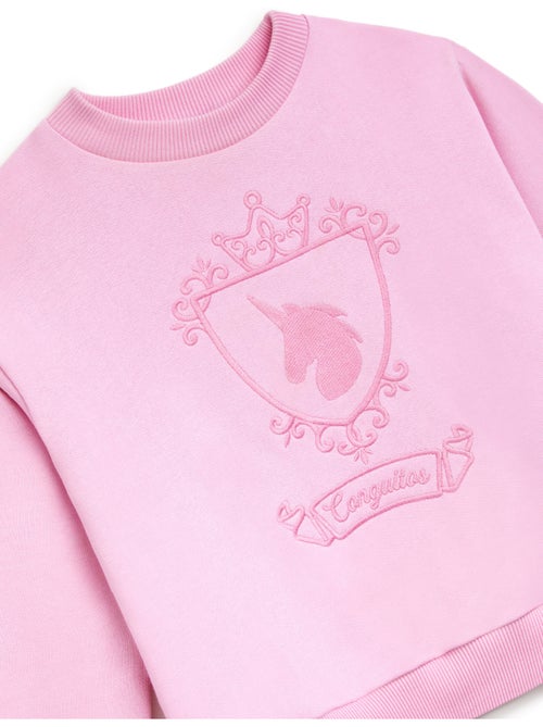 Sweat-shirt conguitos sudadera unicornio - Kiabi Sweat-shirt conguitos sudadera unicornio - Kiabi