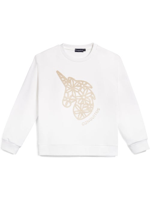 Sweat-shirt conguitos unicorn - Kiabi Sweat-shirt conguitos unicorn - Kiabi