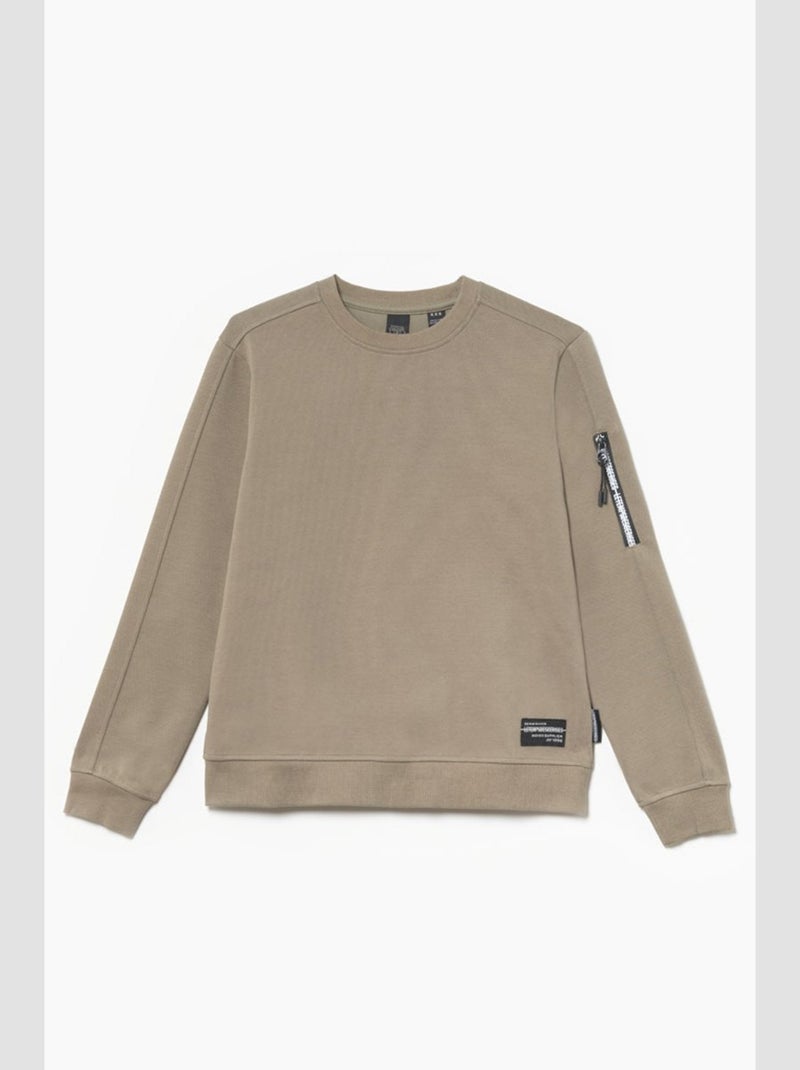 Sweat-Shirt COSMYBO 'Le Temps Des Cerises' Blanc - Kiabi
