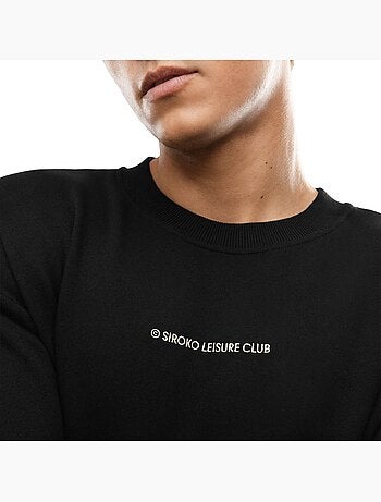 Sweat-shirt coton bio homme lifestyle homme relax