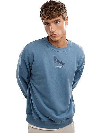 Sweat-shirt coton bio homme lifestyle homme summer