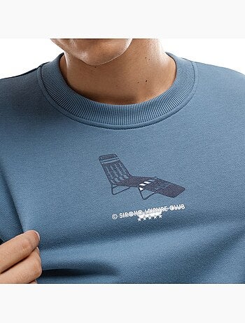 Sweat-shirt coton bio homme lifestyle homme summer