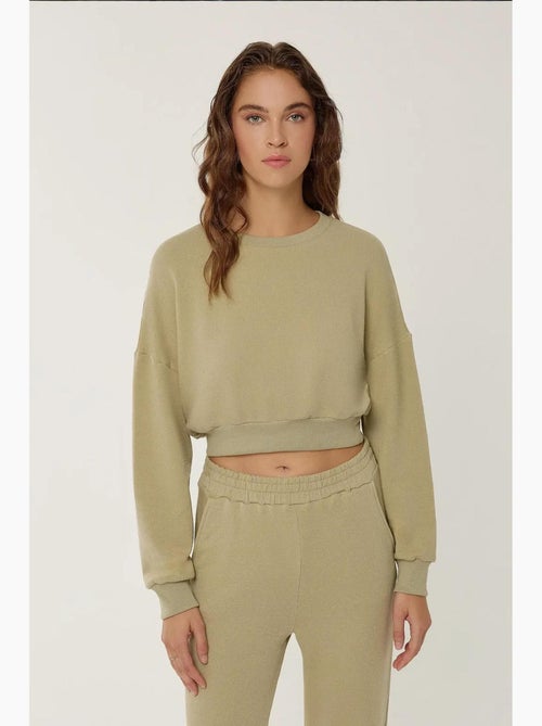 Sweat-shirt court hiccup - Kiabi
