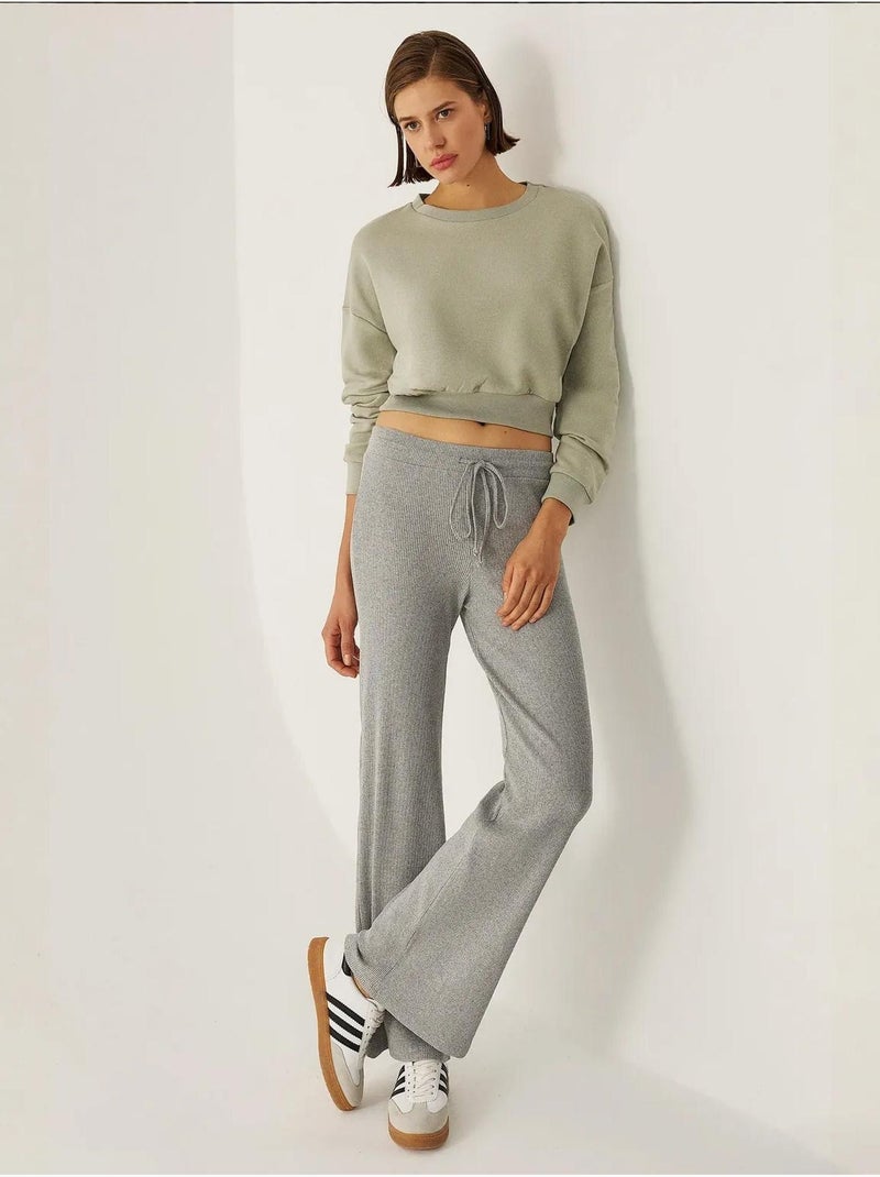 Sweat-shirt court Vert - Kiabi