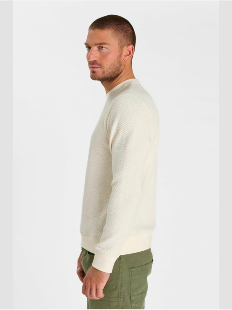 Sweat-Shirt CYRO 'Le Temps Des Cerises' Beige - Kiabi