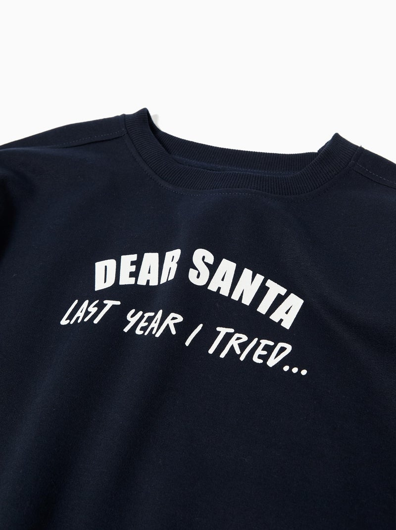 Sweat-shirt Noël "Have A Gangsta Ass" - Marque TRILL ART CO - Taille Multi