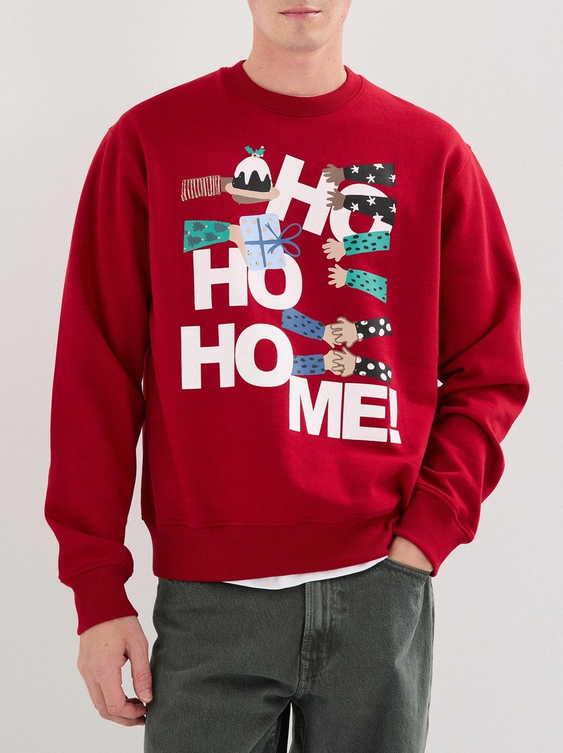Sweat-shirt de Noël, MO Fashion Rouge - Kiabi