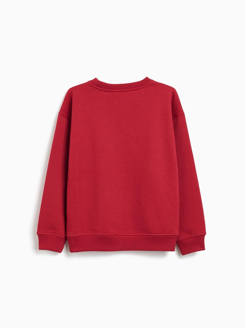 Sweat-shirt de Noël, MO Fashion Rouge - Kiabi