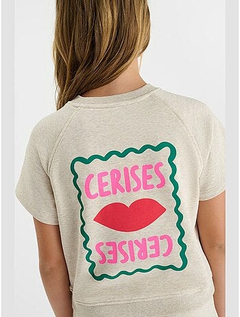 Sweat-Shirt DISAGI 'Le Temps Des Cerises'