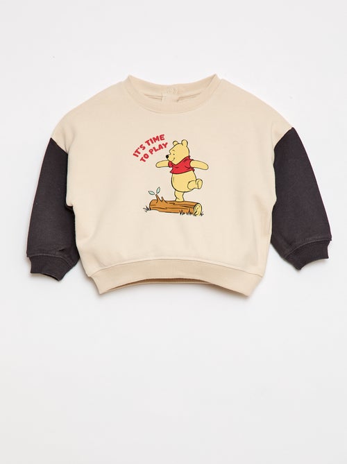 Sweat-shirt 'Disney' bicolore - Kiabi