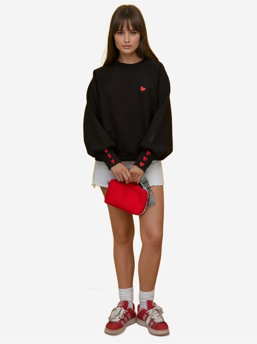 Sweat-shirt en coton brodé hiccup - Kiabi Sweat-shirt en coton brodé hiccup - Kiabi