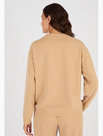 Sweat-shirt en maille piquée - Happy D. by Damart