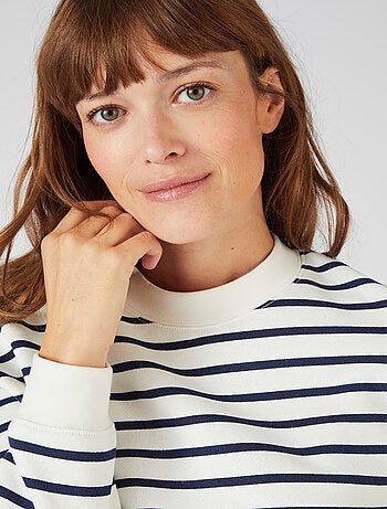 Sweat-shirt en molleton - Happy D. by Damart