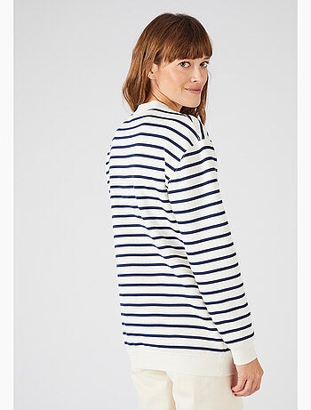 Sweat-shirt en molleton - Happy D. by Damart