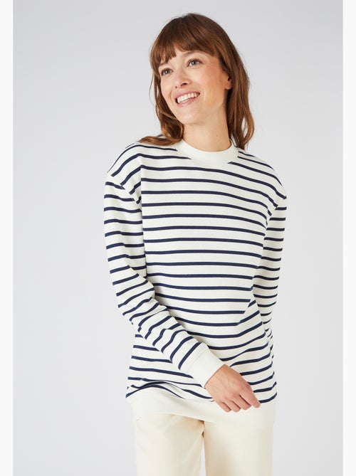 Sweat-shirt en molleton - Happy D. by Damart - Kiabi