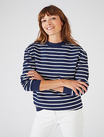 Sweat-shirt en molleton - Happy D. by Damart