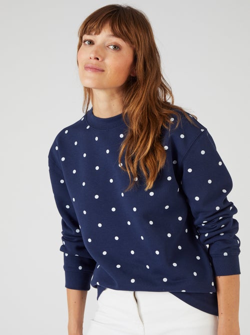 Sweat-shirt en molleton - Happy D. by Damart - Kiabi