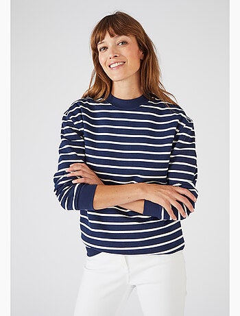 Sweat-shirt en molleton - Happy D. by Damart