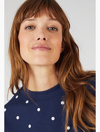 Sweat-shirt en molleton - Happy D. by Damart