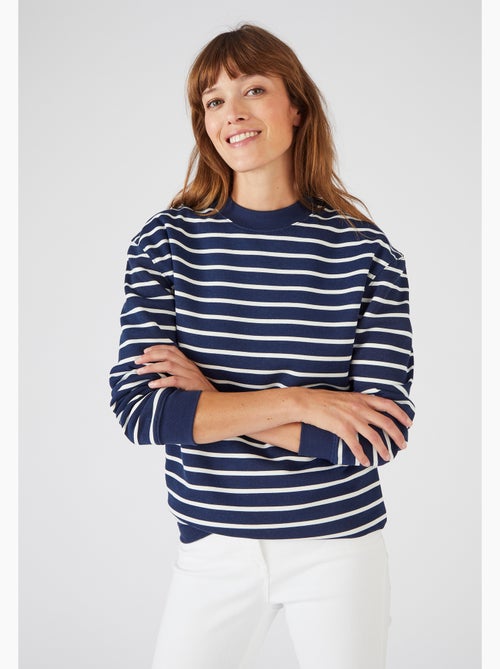 Sweat-shirt en molleton - Happy D. by Damart - Kiabi