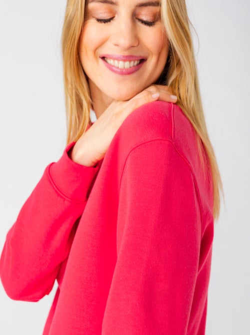 Sweat-shirt en molleton - Happy D. by Damart - Kiabi