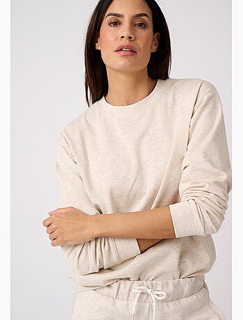 Sweat-shirt en molleton - happy d. By damart