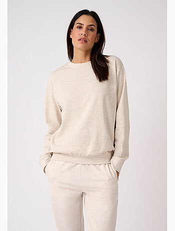 Sweat-shirt en molleton - happy d. By damart
