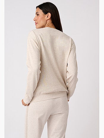 Sweat-shirt en molleton - happy d. By damart