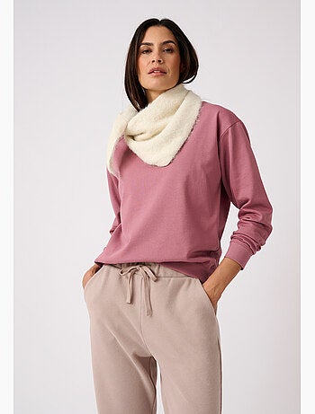 Sweat-shirt en molleton - happy d. By damart