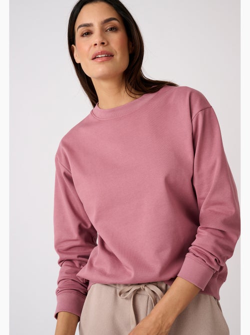 Sweat-shirt en molleton - happy d. By damart - Kiabi