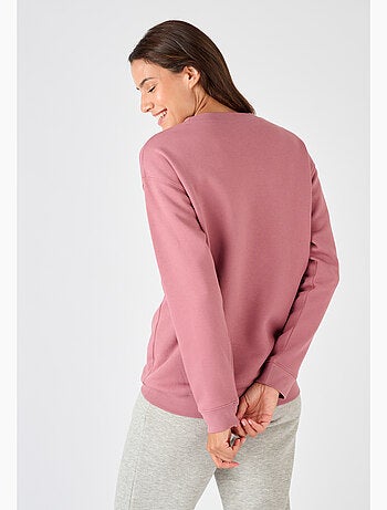 Sweat-shirt en molleton - Happy D. by Damart