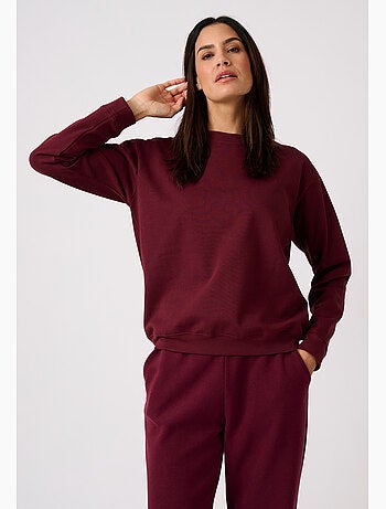 Sweat-shirt en molleton - happy d. By damart