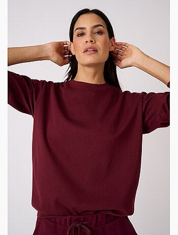 Sweat-shirt en molleton - happy d. By damart